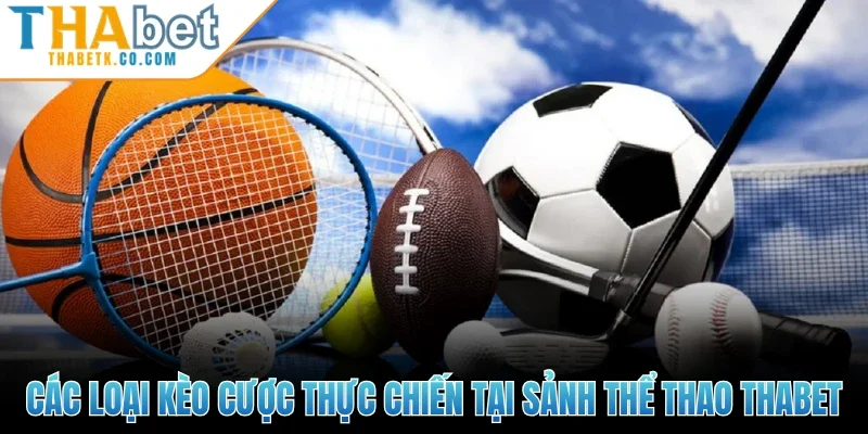 Thể Thao Thabet 2 Các loại kèo cược thực chiến tại sảnh thể thao Thabet